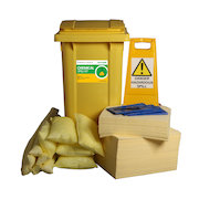 240L Chemical Wheeled Bin Spill Kit